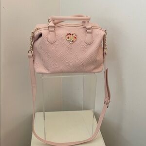Juicy Couture Pink Designer Embossed Handbag